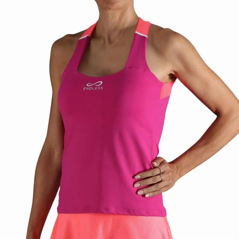 Endless Cross Dark Fuchsia T-Shirt