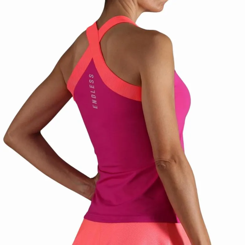 Endless Cross Dark Fuchsia T-Shirt