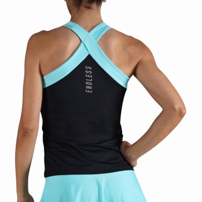 Endless Cross Black Aqua T-Shirt
