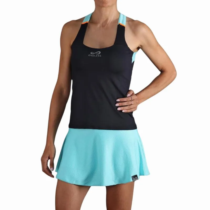 Endless Cross Black Aqua T-Shirt