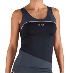 Camiseta Endless Curve Negro Titanium