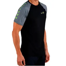 Camiseta Endless Feisty Iconic Negro Titanium