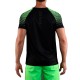 Camiseta Endless Feisty Sleeves Negro Verde - Barata Oferta Outlet