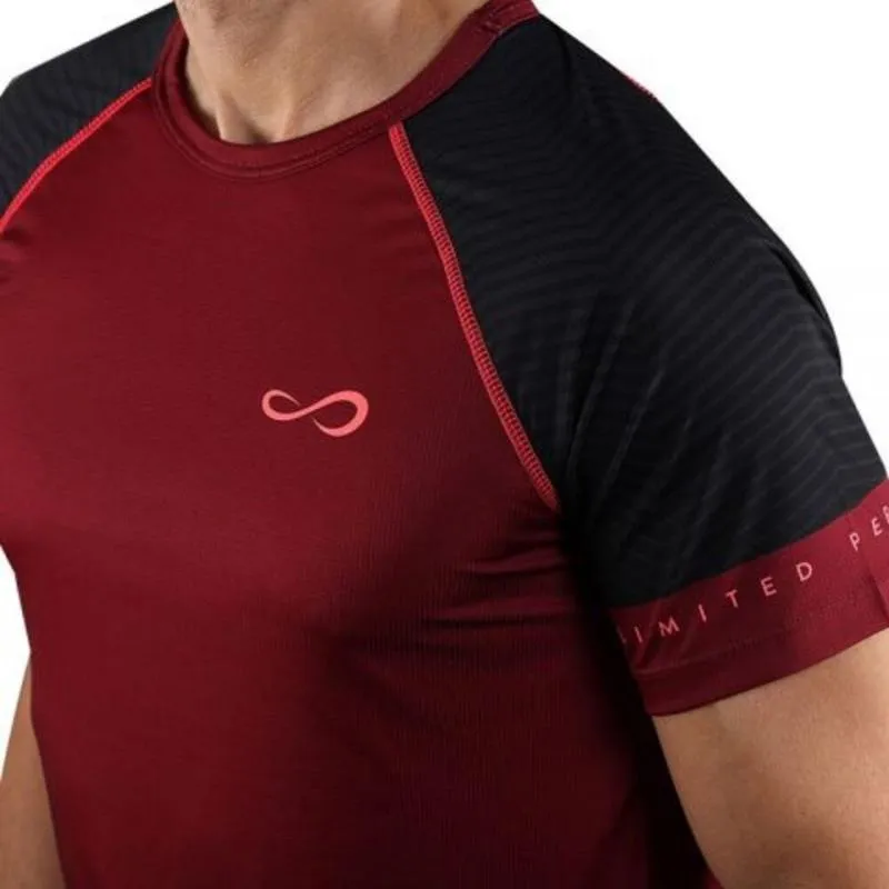 Endless Feisty Sleeves Wine T-Shirt