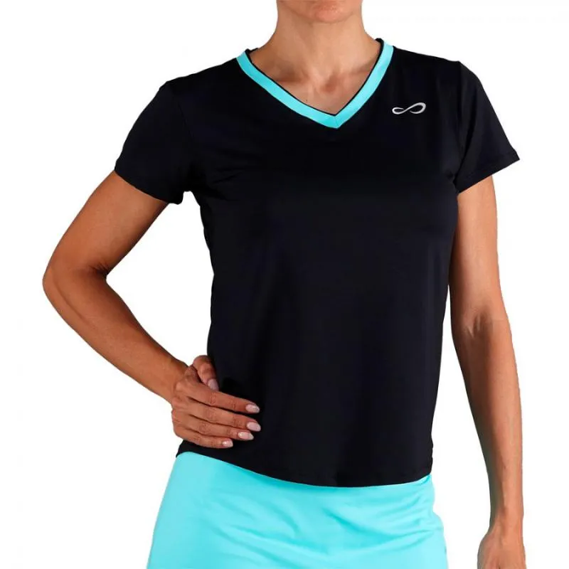 Endless Glory II Black Aqua T-Shirt