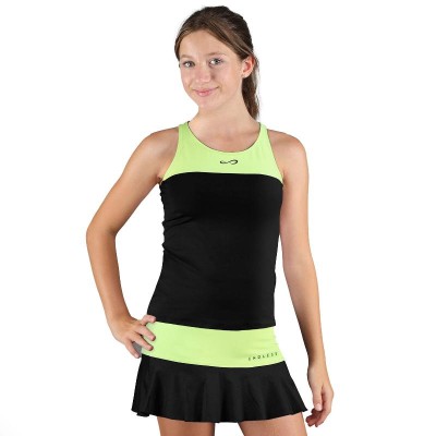 Endless Lace Black Green Junior T-Shirt