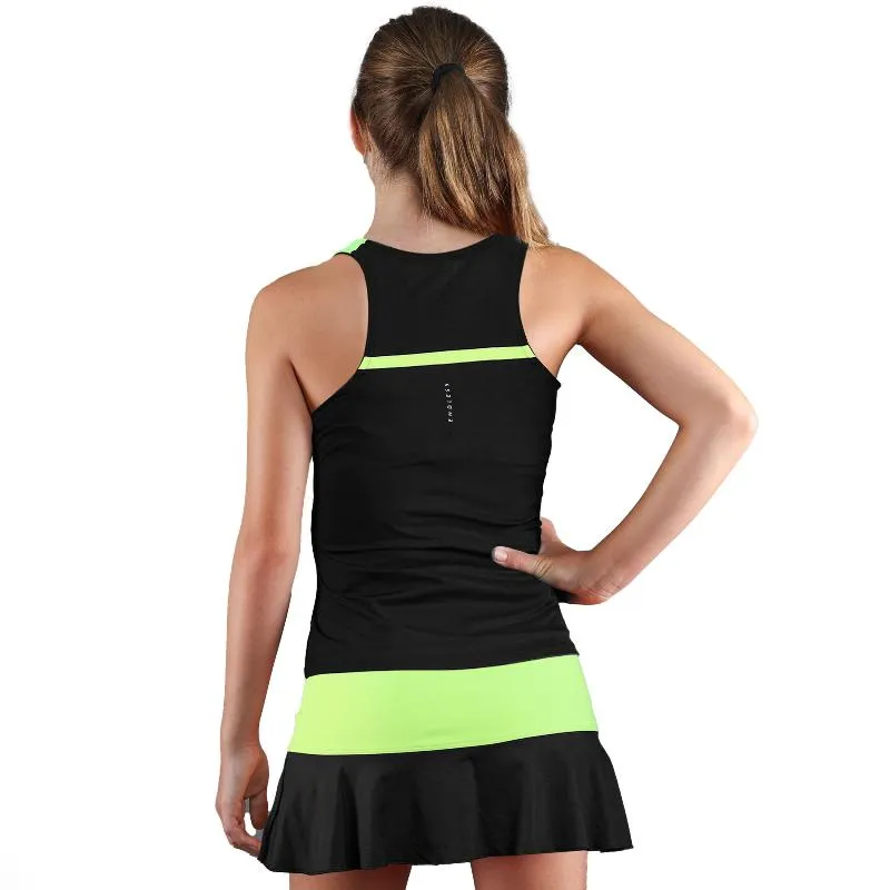 Endless Lace Black Green Junior T-Shirt