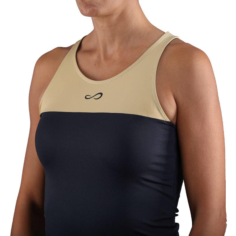 Camiseta Endless Lux Ribbon Negro Oro - Barata Oferta Outlet