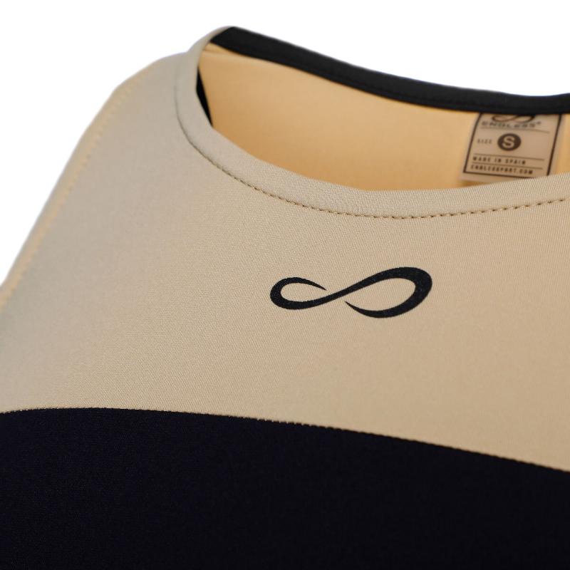 Camiseta Endless Lux Ribbon Negro Oro - Barata Oferta Outlet