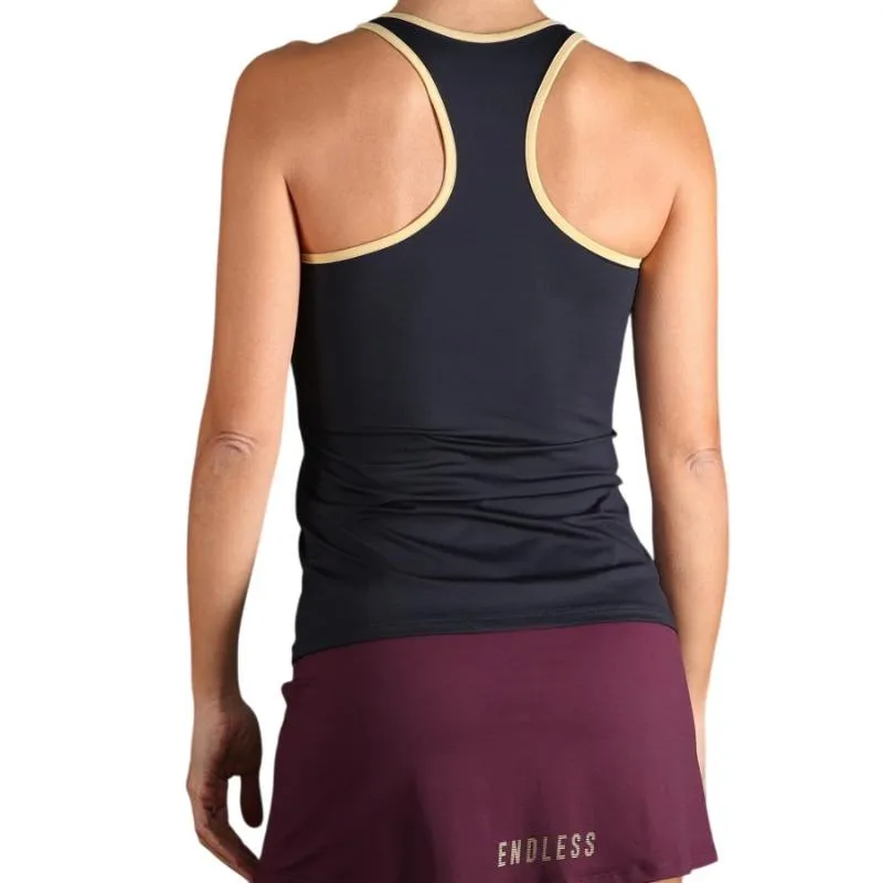 Endless Minimal Black Pupura T-Shirt