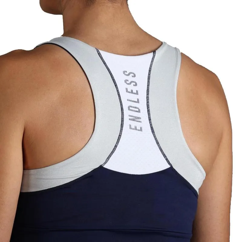 Endless Race Navy Blue Silver T-Shirt