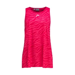 Camiseta Head Agility Magenta Print Vision Junior