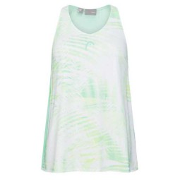 Camiseta Head Agility Tech Verde Pastel Print