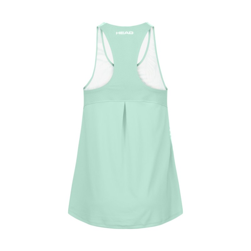 Camiseta Head Agility Verde Pastel Print Junior - Barata Oferta Outlet