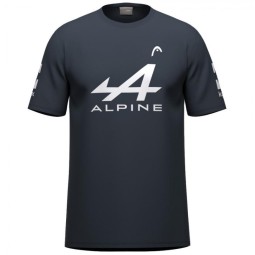 Camiseta Head Arturo Coello Sponsors Azul Marino