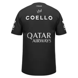 Camiseta Head Arturo Coello Sponsors Negro