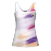 Women's Head Blur Purple White T-Shirt