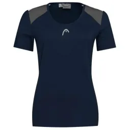 Head Club 22 Tech Marineblau Damen T-Shirt