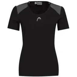 Head Club 22 Tech Maglietta Donna Nera