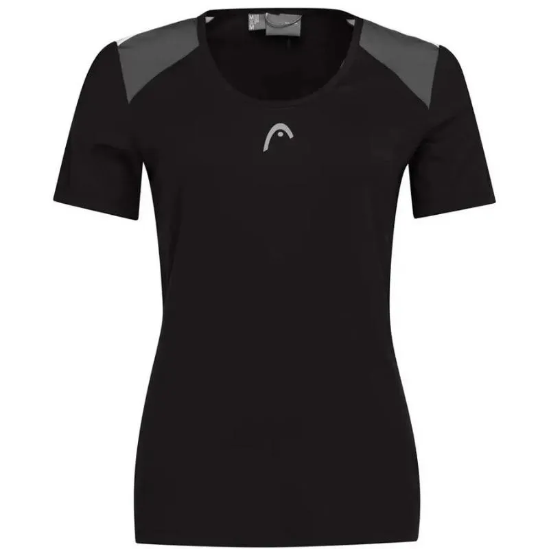 Head Club 22 Tech Black Women's T-Shirt