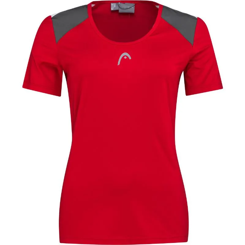 Head Club 22 Tech Red Women's T-Shirt