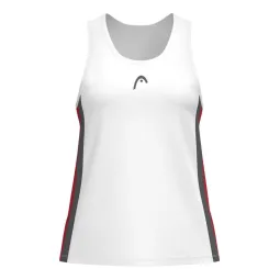 Head Club 25 White Red Junior T-Shirt