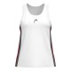 Head Club 25 White Red Junior T-Shirt