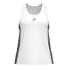 Head Club 25 Tech White Royal Blue Women's T-Shirt