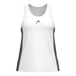 Head Club 25 Tech White Royal Blue Women''s T-Shirt