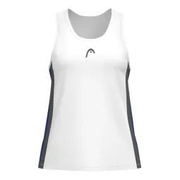 Head Club 25 Tech White Royal Blue Women's T-Shirt