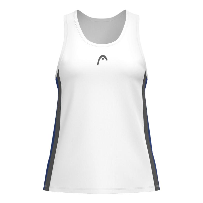 Head Club 25 Tech White Royal Blue Women''s T-Shirt
