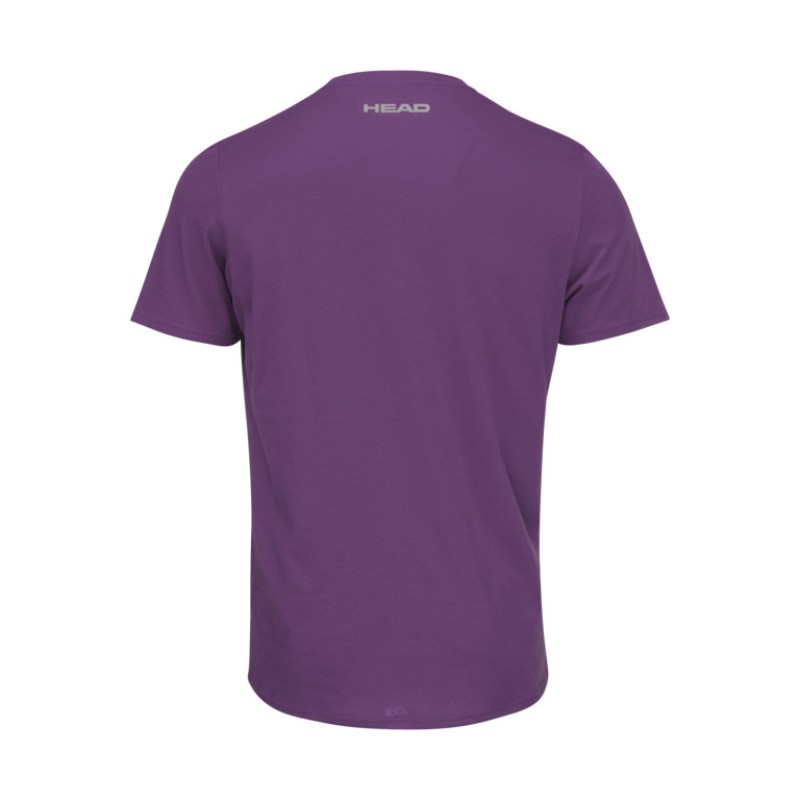Camiseta Head Club Ivan Lila - Barata Oferta Outlet