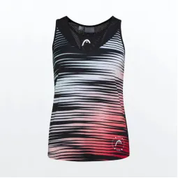 Head Game Print T-shirt Red Women