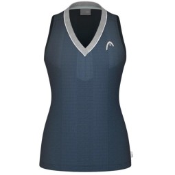 Head Performance Navy Blue Silver Women''s T-Shirt