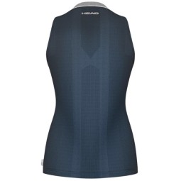 Head Performance Navy Blue Silver Women''s T-Shirt
