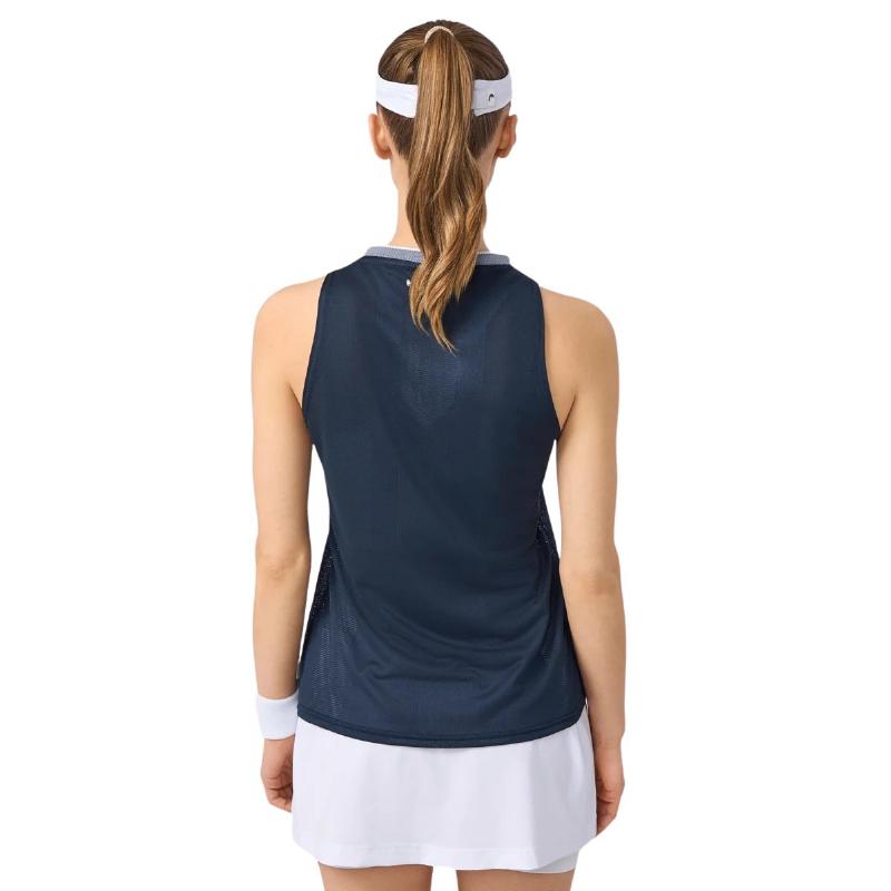 Head Performance Navy Blue Silver Women''s T-Shirt