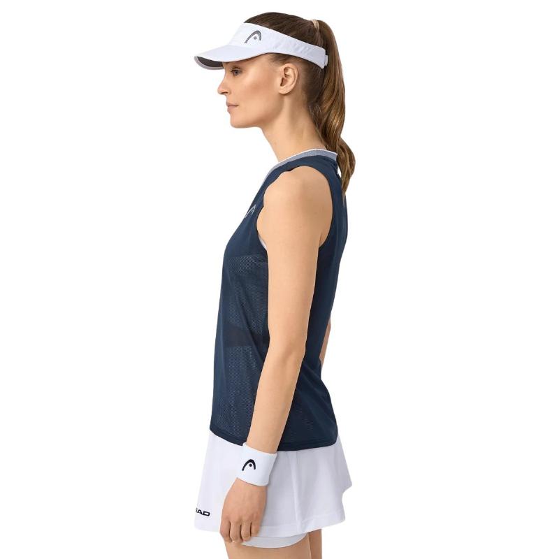 Head Performance Navy Blue Silver Women''s T-Shirt