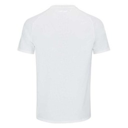 Head Performance T-shirt White Green Print