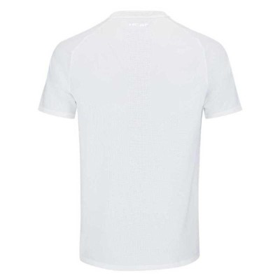 Head Performance T-shirt White Green Print