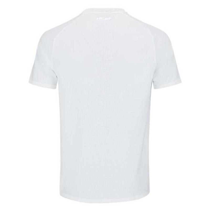 Camiseta Head Performance Blanco Verde Print - Barata Oferta Outlet