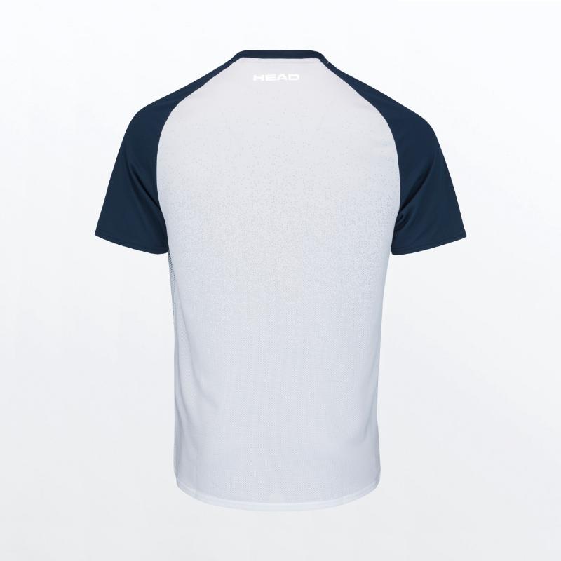 Camiseta Head Performance Print Mandarina - Barata Oferta Outlet