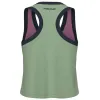 Camiseta Head Play Crop Top Rosa Verde Mujer