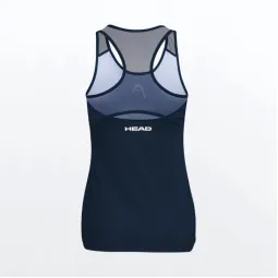 T-shirt Head Play Print Padel Dark Blue Woman