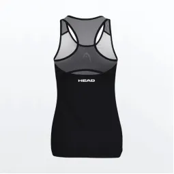 T-shirt Head Play Print Padel Black Woman