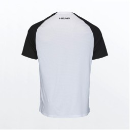 Head Play T-shirt Red Print Padel