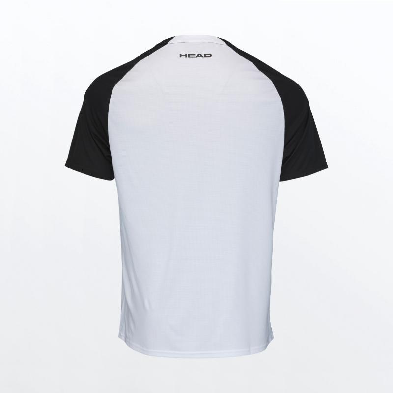 Camiseta Head Play Rojo Print Padel - Barata Oferta Outlet
