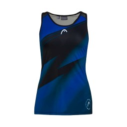 Head Play Royal Print T-shirt Padel Women