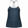 Head Play Tech Blu Navy Bianco Maglietta Donna