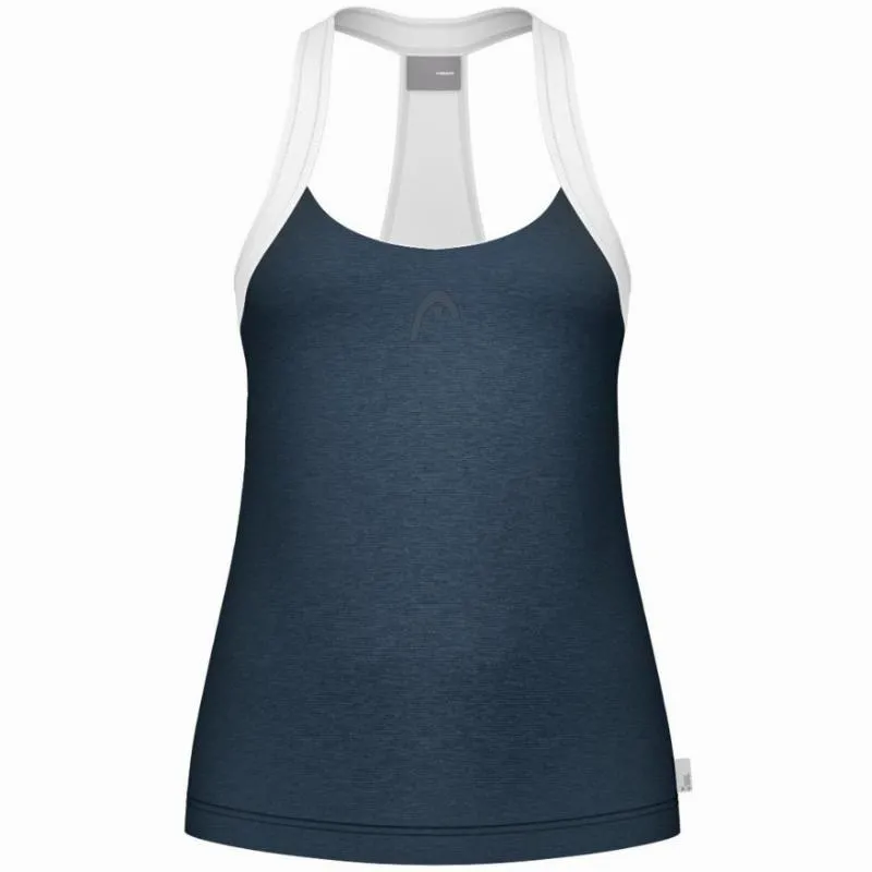 Head Play Tech Navy Blue White Women's T-Shirt