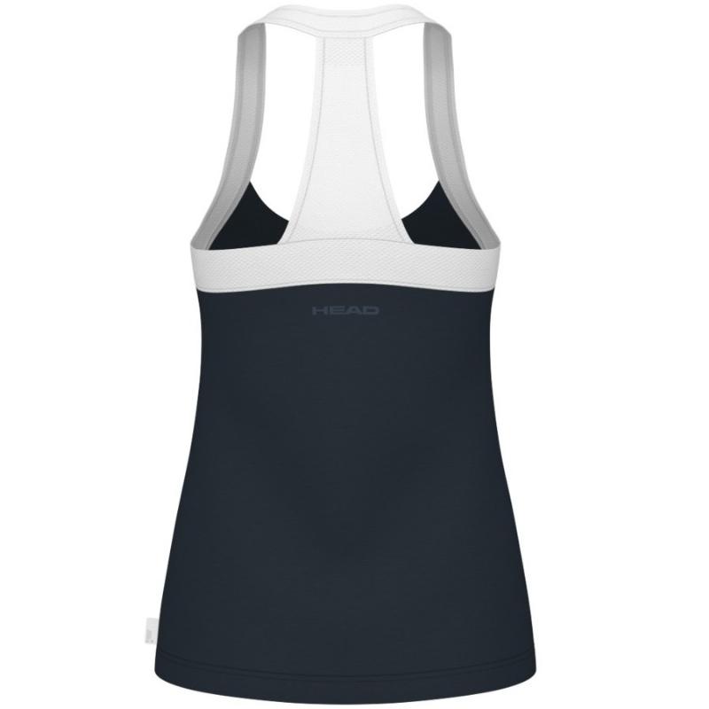 Head Play Tech Navy Blue White Women''s T-Shirt